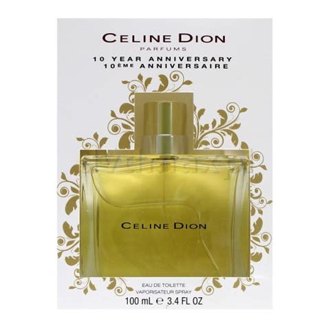 Celine Dion Eau de Toilette Spray 10 Year Anniversary 3.4 oz.